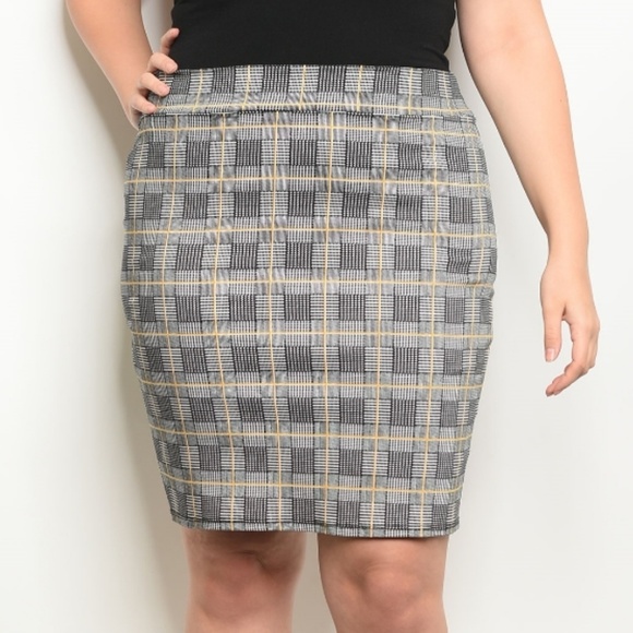 Plus Size Skirt - Picture 2 of 3